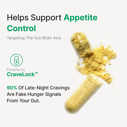 Appetite Suppressant GLP-1 Support Supplement with Dihydroberberine - 30 CT